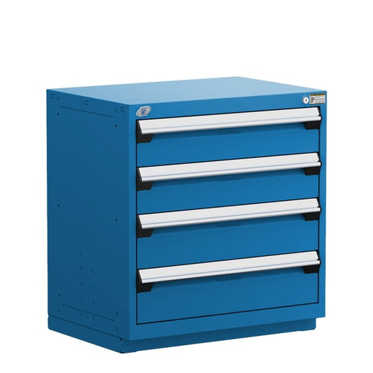 Heavy-Duty Stationary Cabinet , 4 Drawers (30"W X 27"D X 32"H)