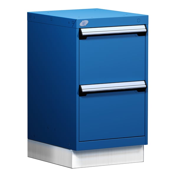 L Cabinet With Partitions, With Base (18"W X 27"D X 32"H)