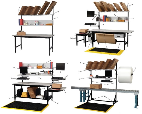 Dehnco Workstation Accessories