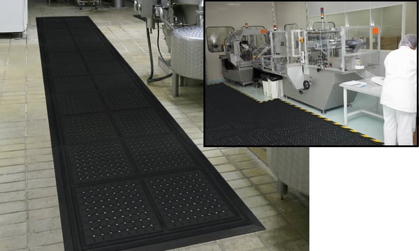 M+A Matting Hog Heaven® Drainable Modular Tiles & Linkable Mats