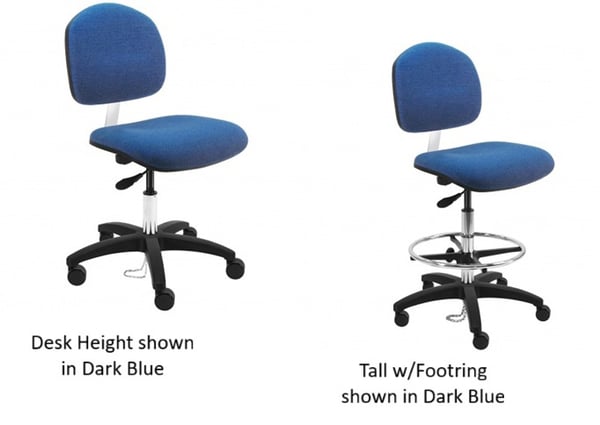 BENCH DEPOT ESD FABRIC CHAIRS