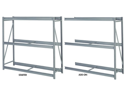 72" High Pre-Engineered Bulk Storage Racks