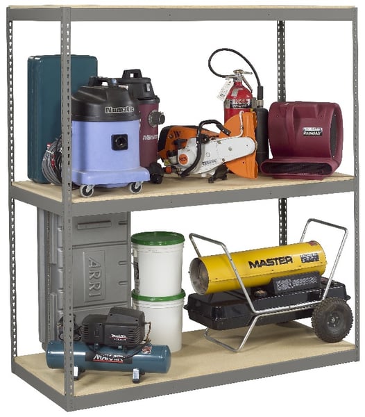 Tennsco Z-Line Heavy Duty Rivet Shelving
