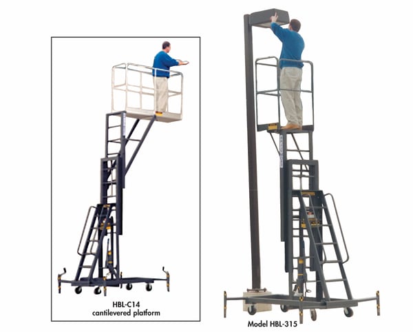 300 Lb. One Person Maintenance Lift Options