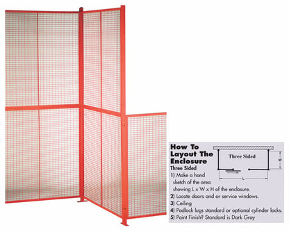 High Security Wire Partition System