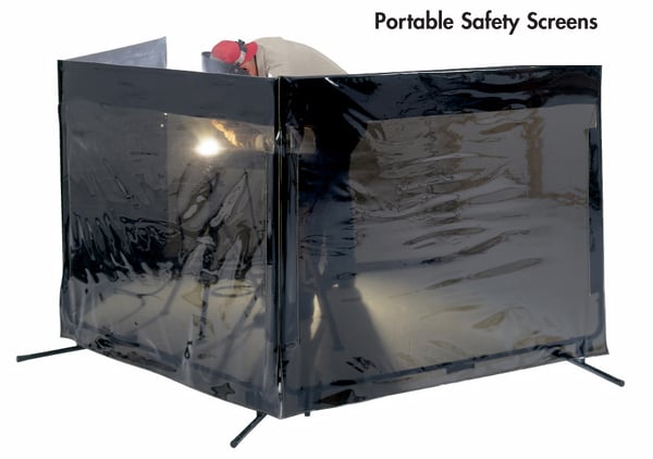 Singer Safety Prod. Transparent Vinyl Welding Screens
