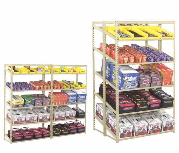 Tennsco Sloping Shelf Units