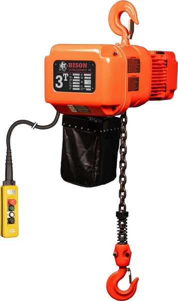 Bison Lifting Equipment Bison 3-Phase Electric Chain Hoist