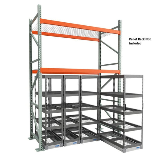 Aisle Free Mobile Storage System