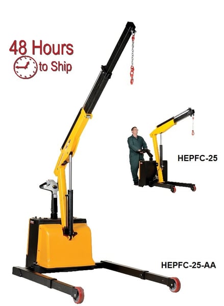 Electric Powered Floor Cranes