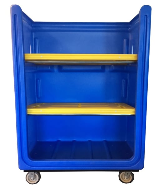 Laundry Truck Shelf System