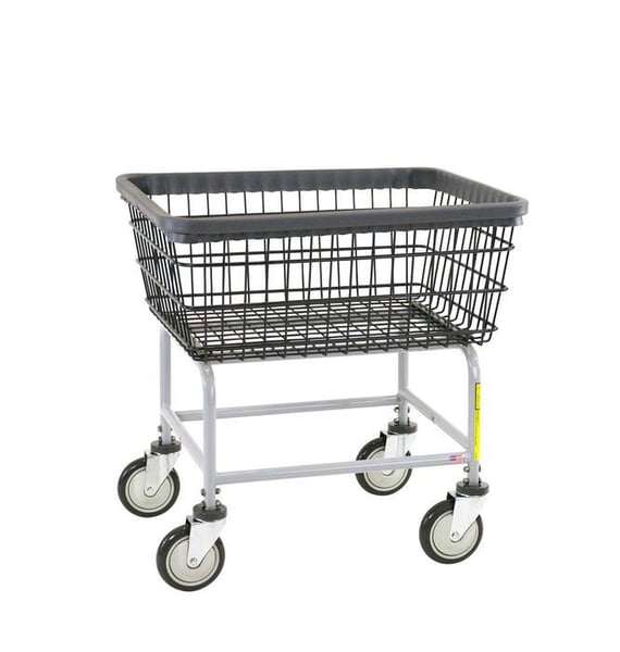 Anti-Rust Standard Capacity Wire Laundry Cart