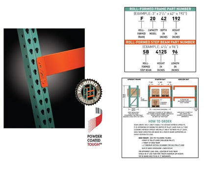 Tri-Boro Shelving & Partition Corp. Tri-Boro Pallet Racks - Frames