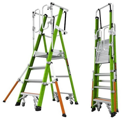 Safety Cage Ladders