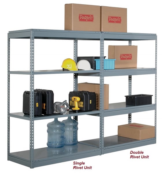 Industrial Boltless Shelving