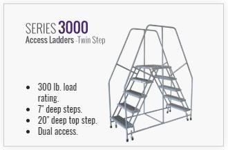 Series 3000 Access Ladders Twin Step