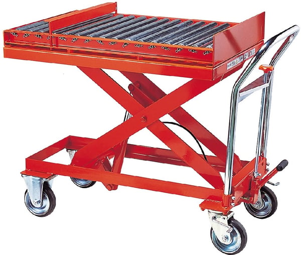 HLH Roller Conveyor Lift Carts
