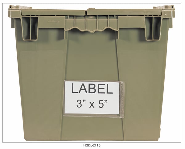 Clear Label Holder