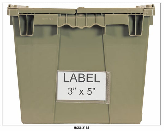 Clear Label Holder