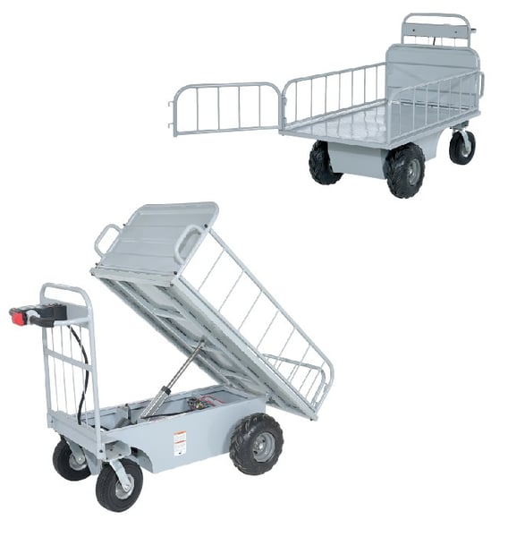 Off-Road Traction Drive Powered Carts
