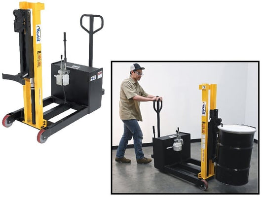 Manual Counter Balanced Drum Stacker