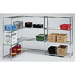 Square Post Wire Shelving