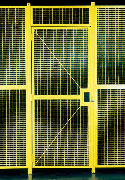 High Security Wire Partition System: Hinge Doors