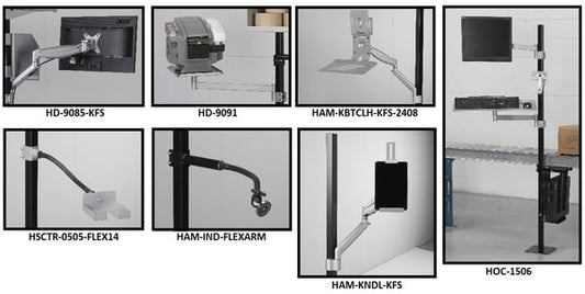 Basic Laminate Worktable - Accessories