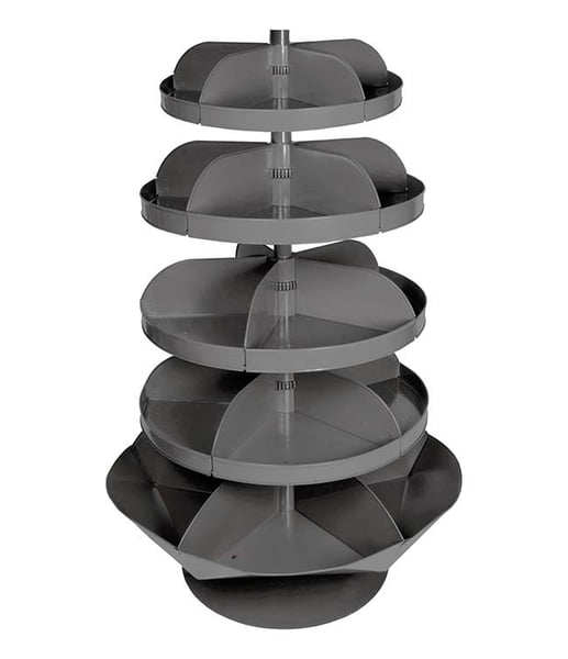 Space Saving Rotabin Rotating Bin Carousel