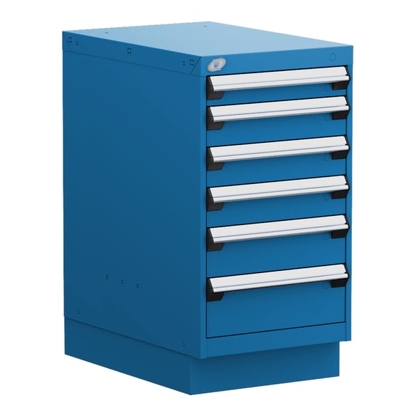 L Cabinet With Partitions, With Base (18"W X 21"D X 34"H)