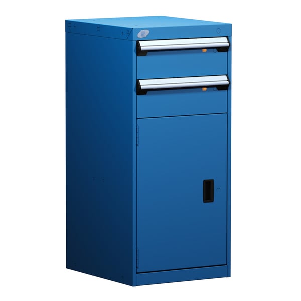 L Cabinet With Partitions, Econo Lock-In (18"W X 27"D X 40"H)