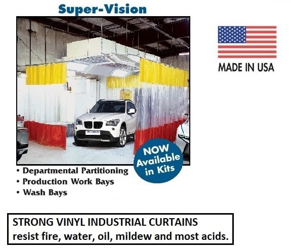 Singer Safety Prod. Industrial Curtain Systems/Standard - Super-Vision