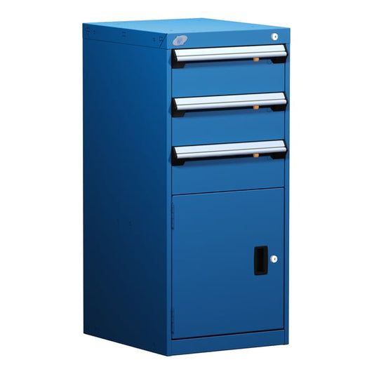 L Cabinet With Partitions, Econo Lock-In, L3 Lock (18"W X 21"D X 40"H)