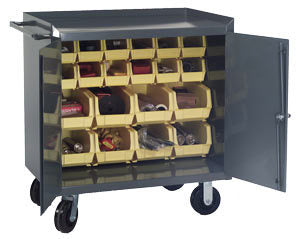 36" Wide Mobile Bench Cabinets
