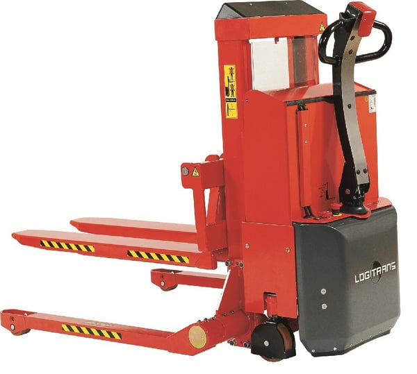 Electric Lift/Electric Push Selfs Straddle Stacker