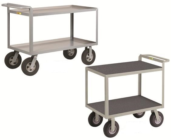 "Cushion Load" Shelf Trucks