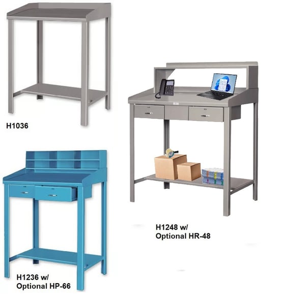 Open Style Shop Desks