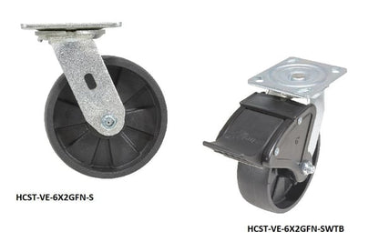 Glass Filled Nylon Casters