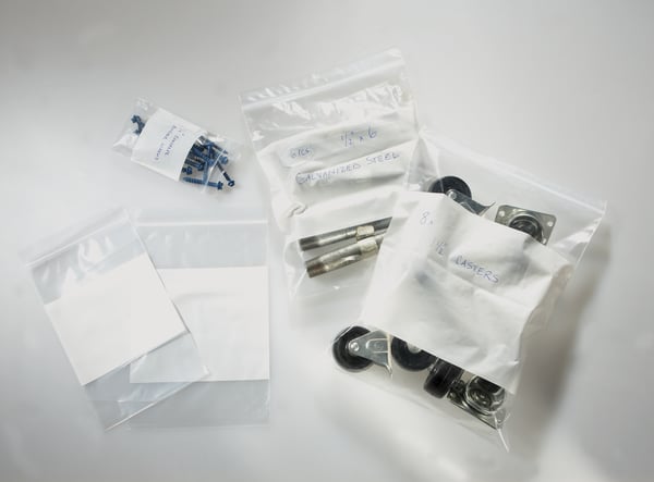 Zip Lock Bags With Writing Area