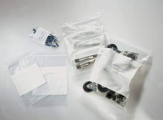 Zip Lock Bags With Writing Area
