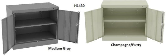 Tennsco Standard Counter & Desk High Cabinets
