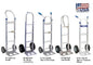 Wesco Cobra-Lite Aluminum Hand Trucks (410-T14-R3 Series)
