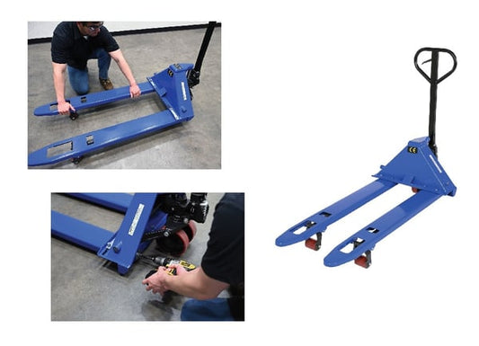 Pallet Truck with Adjustable Forks