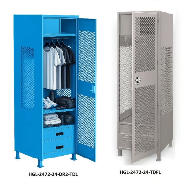 All Welded Heavy Duty Gear Lockers