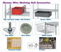 Chrome Wire Shelving Unit Accessories