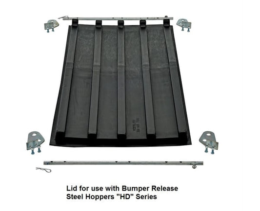 Lids For Steel Hoppers