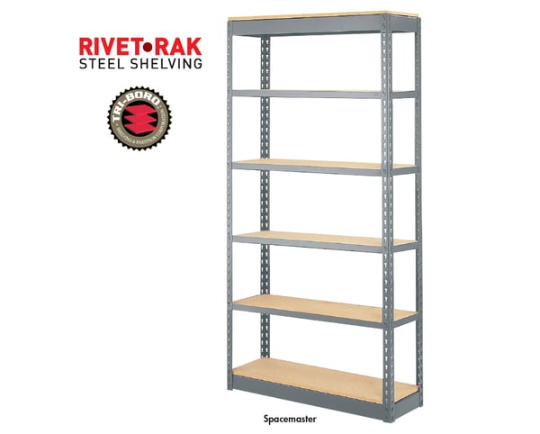 Rivet-Rak™ Steel Shelving - Spacemaster