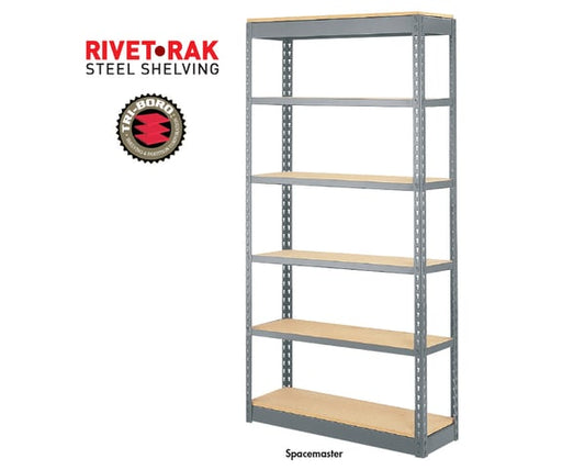 Rivet-Rak™ Steel Shelving - Spacemaster