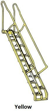Carbon Steel (Yellow) Alternating Tread Stairs