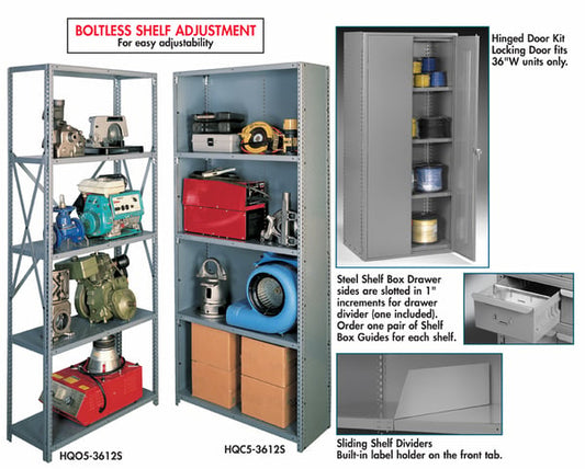 Tennsco Q-Line Industrial Shelving